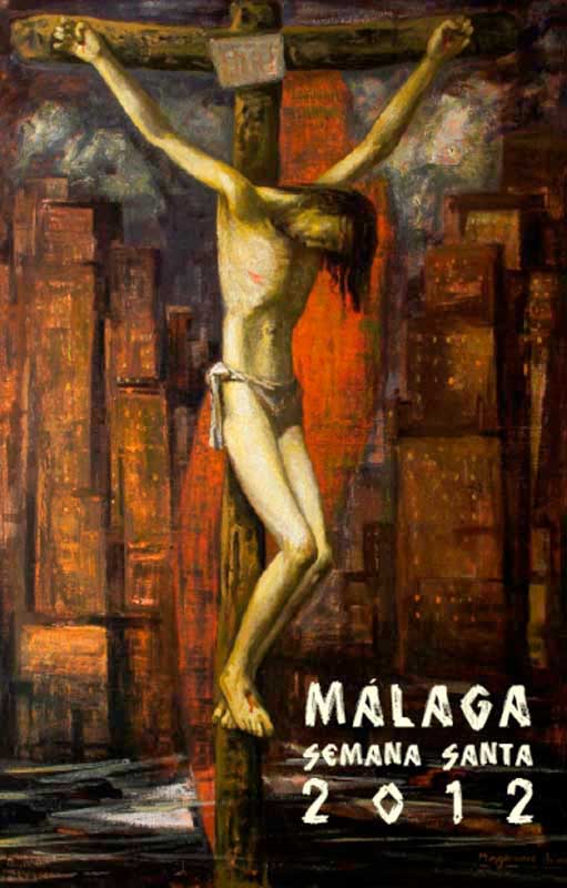 Cartel de la Semana Santa de Málaga de 2012