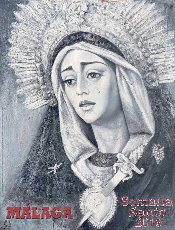 Cartel de la Semana Santa de Málaga de 2016