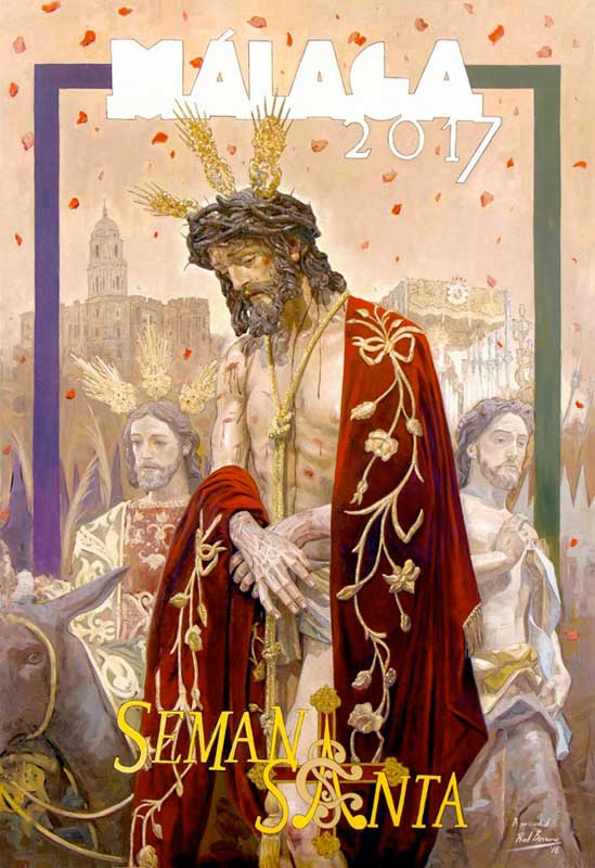 Cartel de la Semana Santa de Málaga de 2017