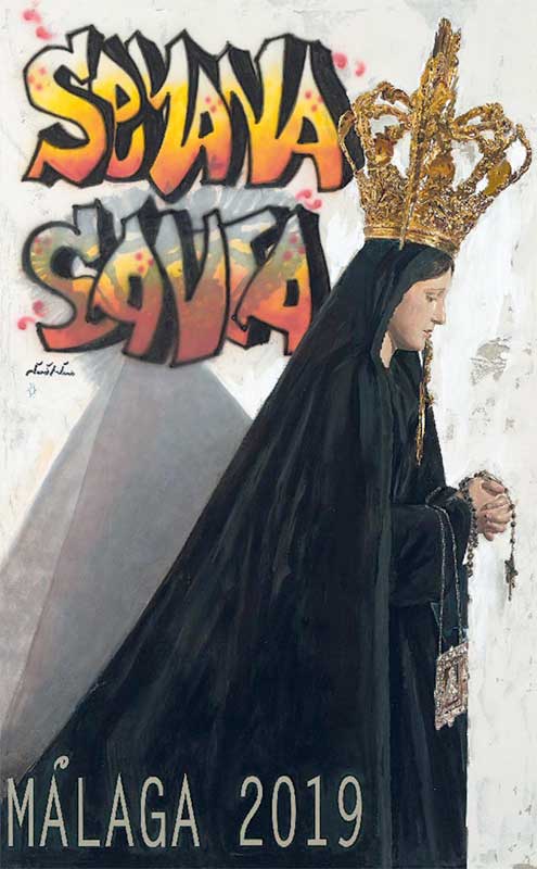 Cartel de la Semana Santa de Málaga de 2019