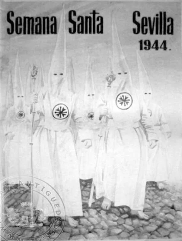 Cartel de la Semana Santa de Sevilla de 1944