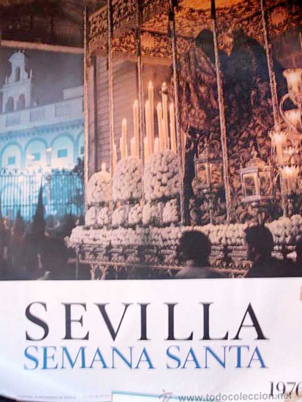 Cartel de la Semana Santa de Sevilla de 1976