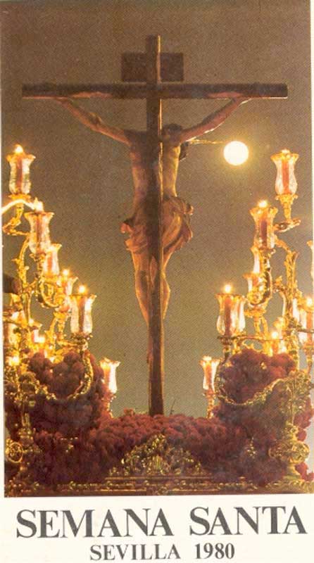 Cartel de la Semana Santa de Sevilla de 1980