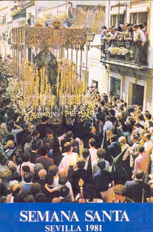Cartel de la Semana Santa de Sevilla de 1981