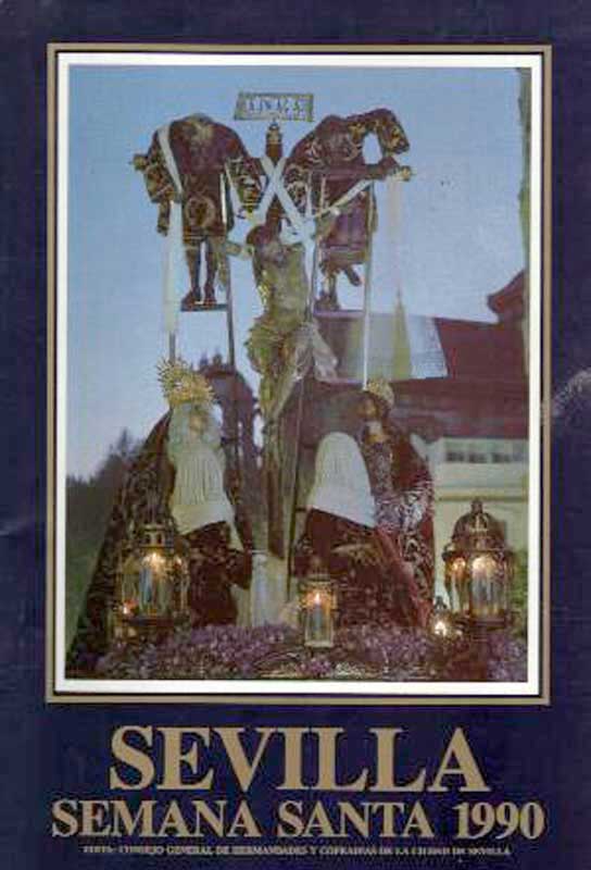 Cartel de la Semana Santa de Sevilla de 1990