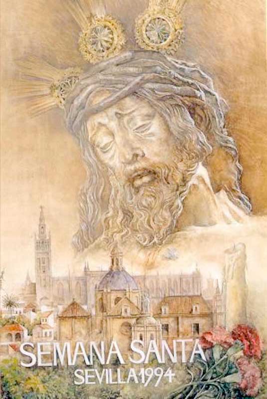 Cartel de la Semana Santa de Sevilla de 1994