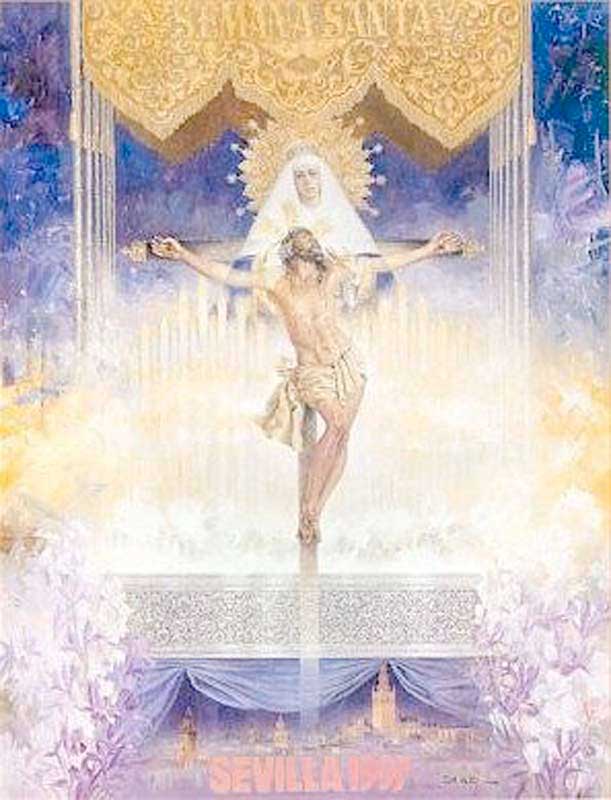 Cartel de la Semana Santa de Sevilla de 1997
