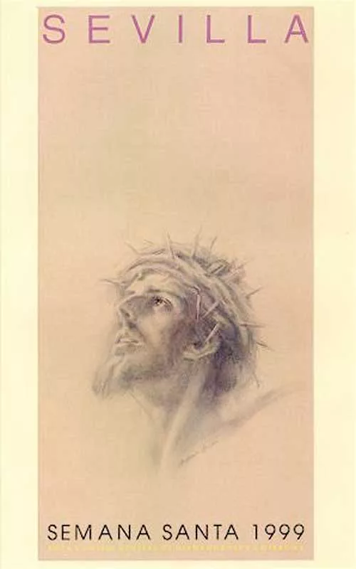 Cartel de la Semana Santa de Sevilla de 1999