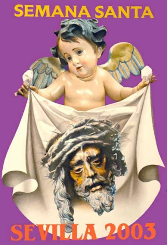 Cartel de la Semana Santa de Sevilla de 2003