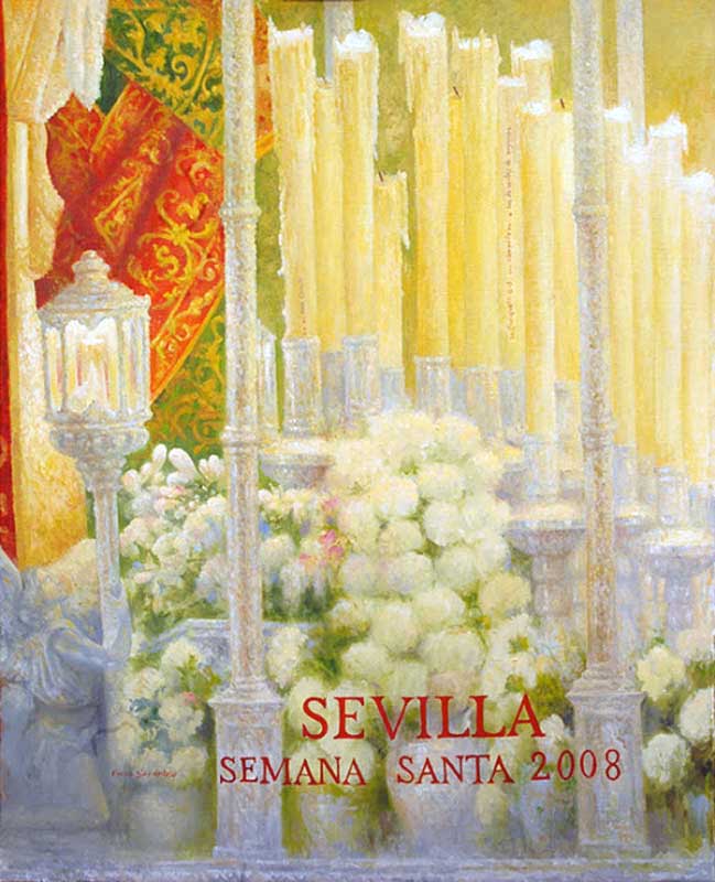 Cartel de la Semana Santa de Sevilla de 2008