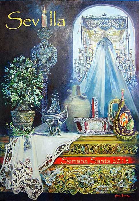 Cartel de la Semana Santa de Sevilla de 2013