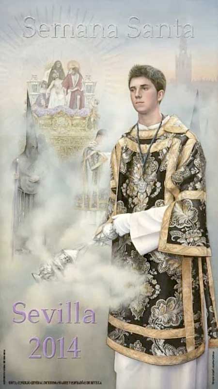 Cartel de la Semana Santa de Sevilla de 2014