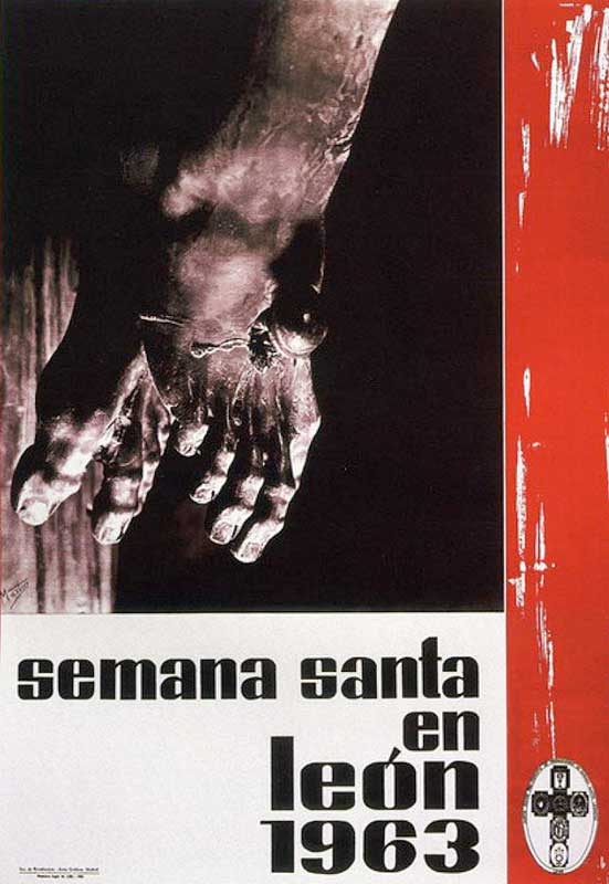 Cartel de la Semana Santa de León de 1963