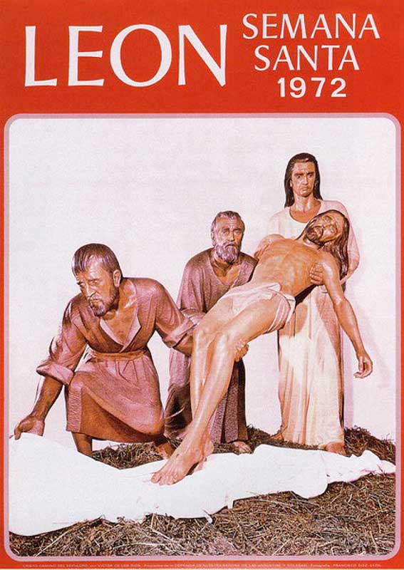 Cartel de la Semana Santa de León de 1972