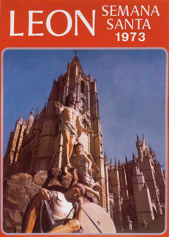 Cartel de la Semana Santa de León de 1973