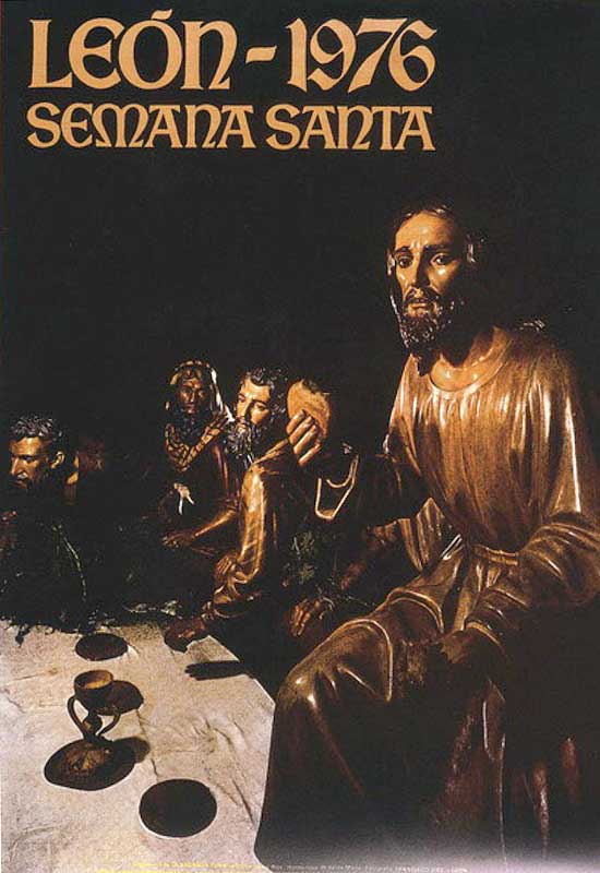 Cartel de la Semana Santa de León de 1976