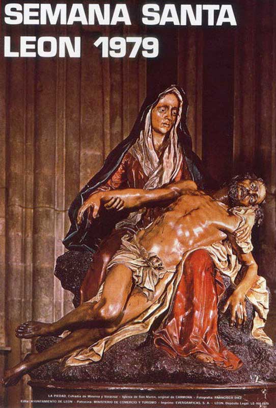 Cartel de la Semana Santa de León de 1979