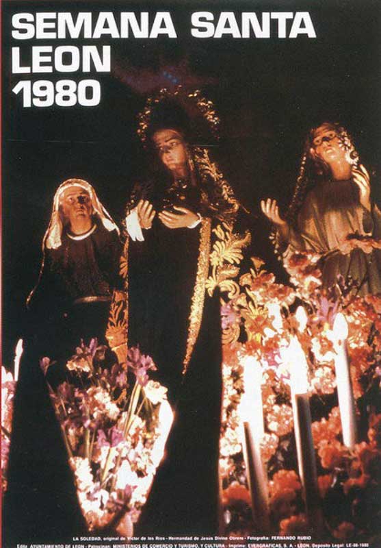 Cartel de la Semana Santa de León de 1980