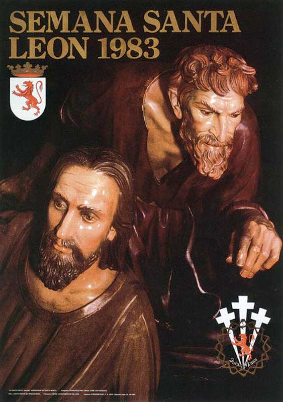 Cartel de la Semana Santa de León de 1983