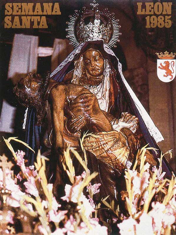 Cartel de la Semana Santa de León de 1985