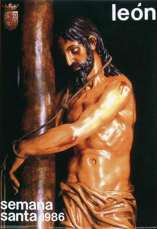 Cartel de la Semana Santa de León de 1986
