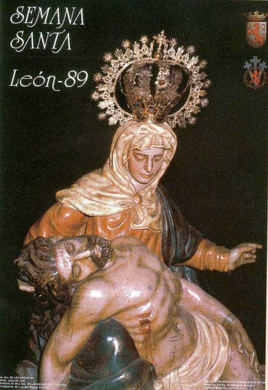 Cartel de la Semana Santa de León de 1989