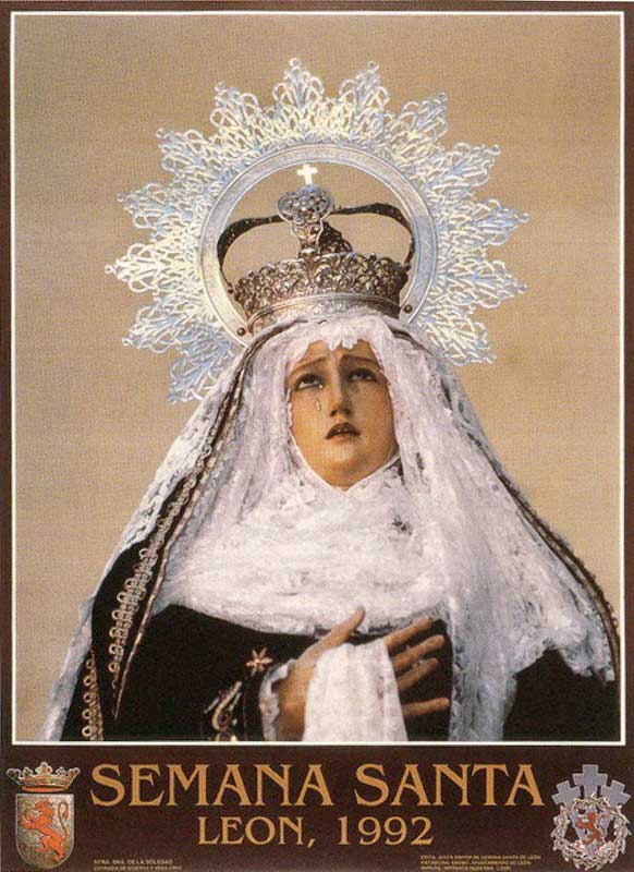 Cartel de la Semana Santa de León de 1992