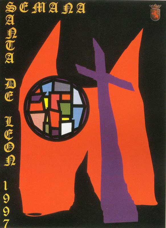 Cartel de la Semana Santa de León de 1997