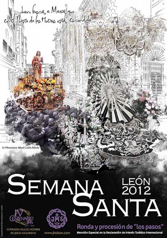 Cartel de la Semana Santa de León de 2012