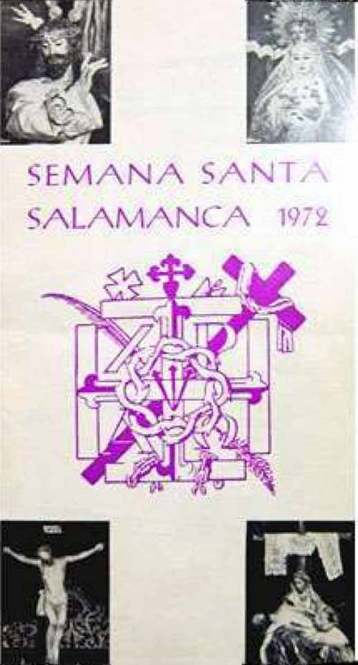 Cartel de la Semana Santa de Salamanca de 1972