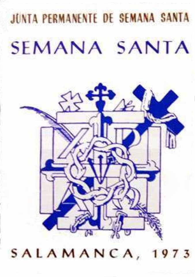 Cartel de la Semana Santa de Salamanca de 1973