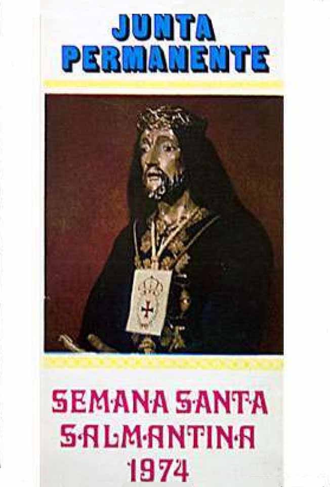 Cartel de la Semana Santa de Salamanca de 1974