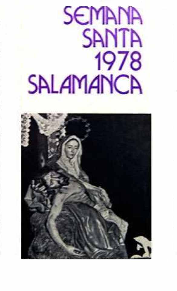 Cartel de la Semana Santa de Salamanca de 1977