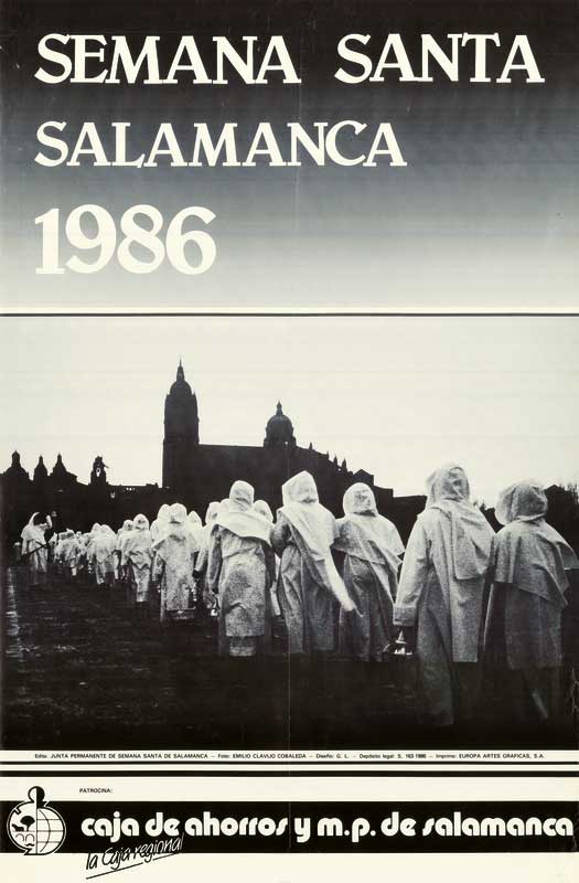 Cartel de la Semana Santa de Salamanca de 1986