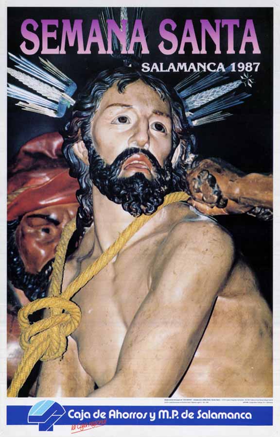 Cartel de la Semana Santa de Salamanca de 1987