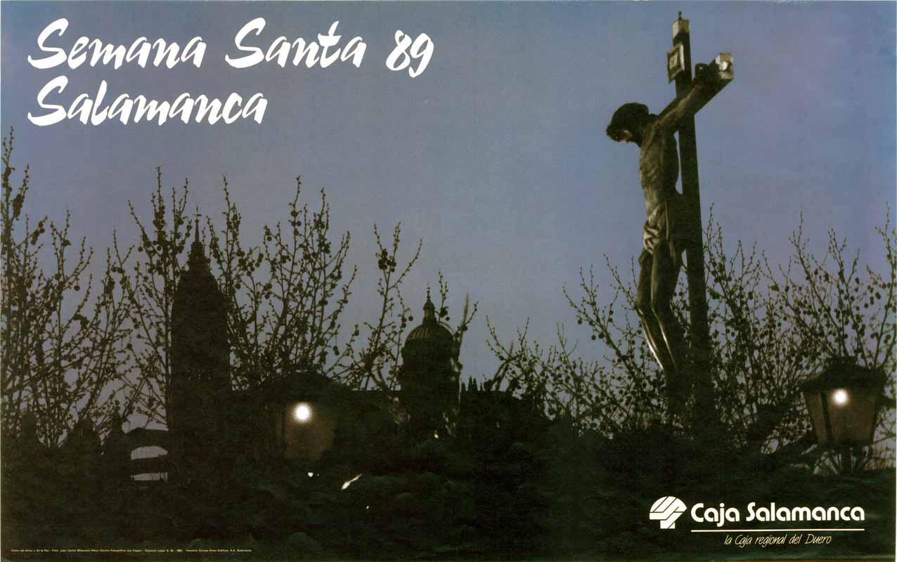 Cartel de la Semana Santa de Salamanca de 1989