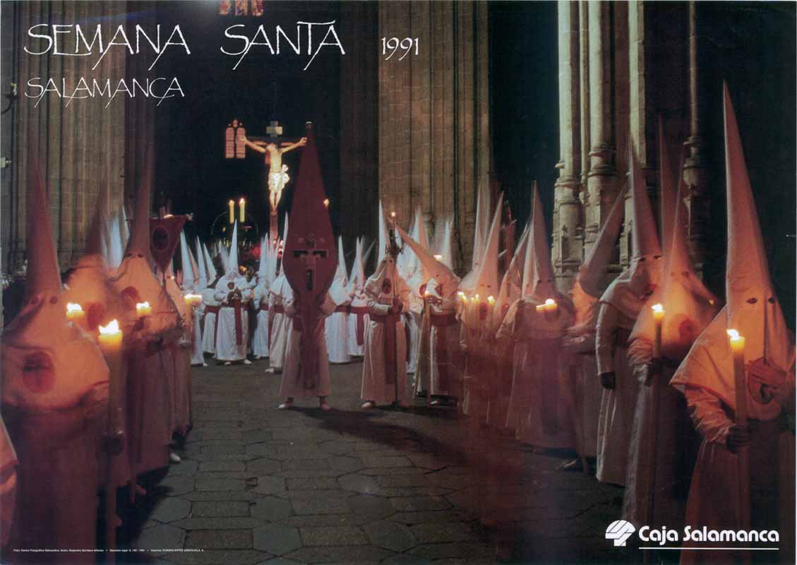 Cartel de la Semana Santa de Salamanca de 1991