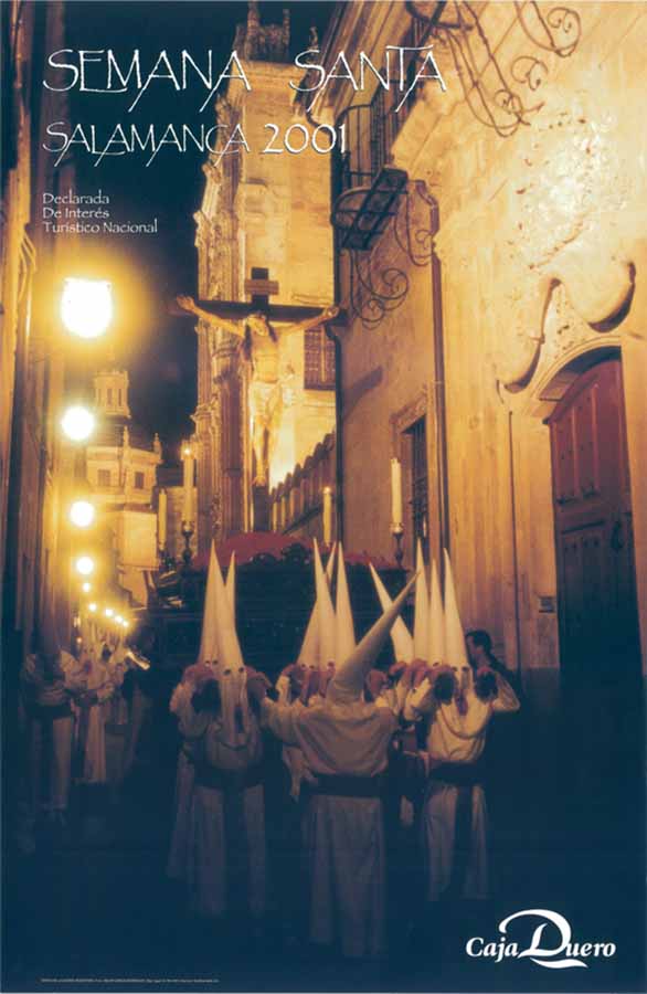 Cartel de la Semana Santa de Salamanca de 2001