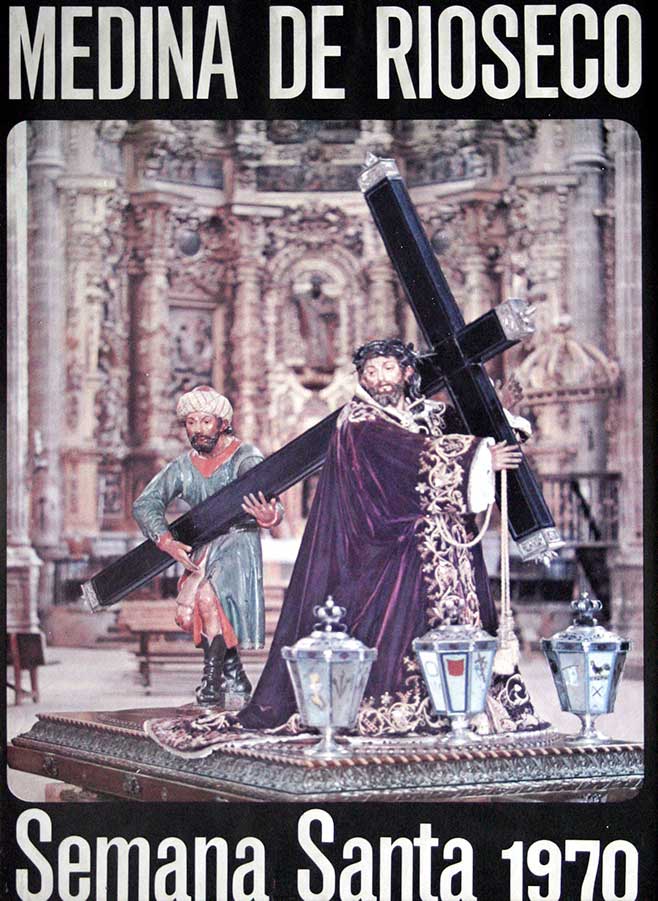 Cartel de la Semana Santa de Medina de Rioseco de 1970