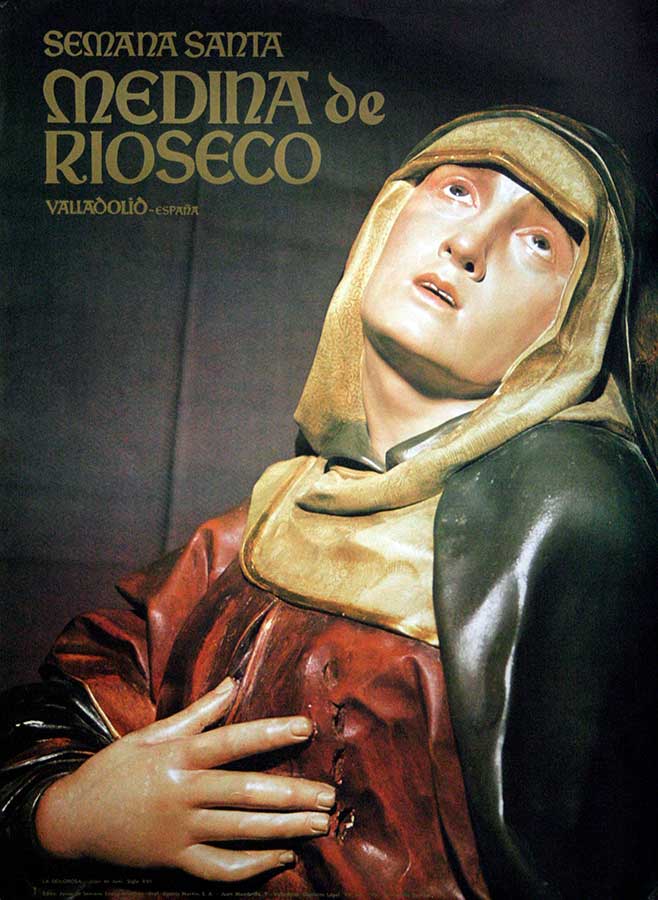 Cartel de la Semana Santa de Medina de Rioseco de 1981