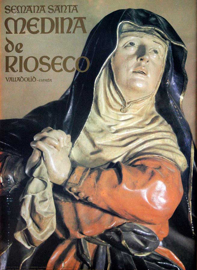 Cartel de la Semana Santa de Medina de Rioseco de 1983