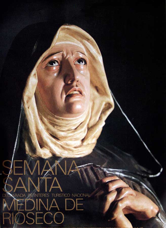 Cartel de la Semana Santa de Medina de Rioseco de 1988