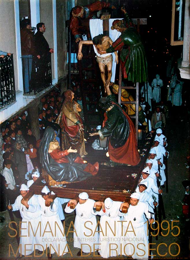 Cartel de la Semana Santa de Medina de Rioseco de 1995