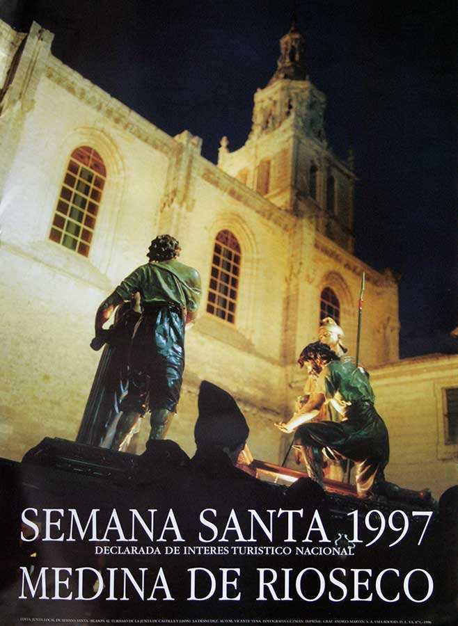 Cartel de la Semana Santa de Medina de Rioseco de 1997