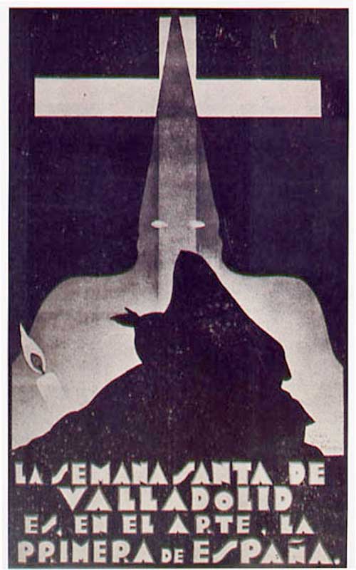 Cartel de la Semana Santa de Valladolid de 1926