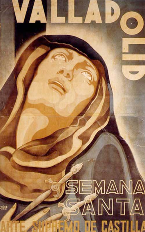 Cartel de la Semana Santa de Valladolid de 1939