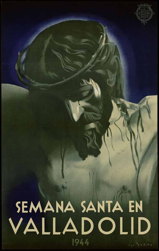 Cartel de la Semana Santa de Valladolid de 1944