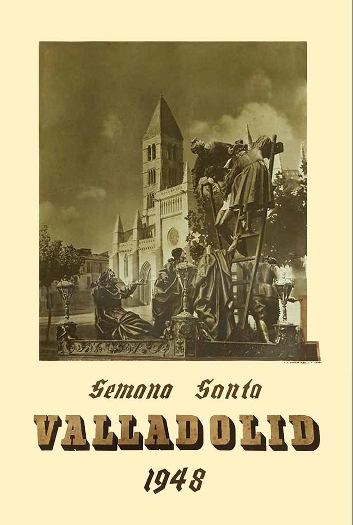 Cartel de la Semana Santa de Valladolid de 1948