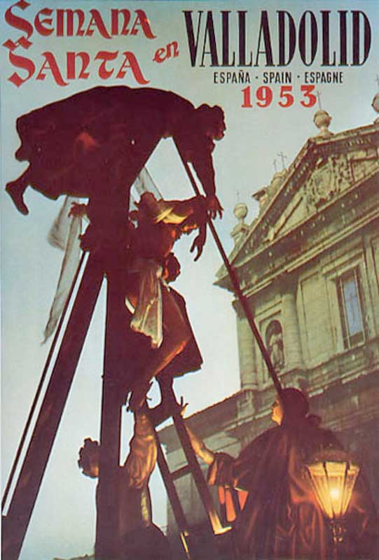 Cartel de la Semana Santa de Valladolid de 1953