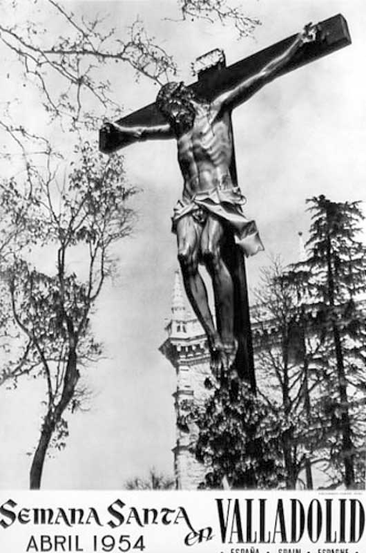 Cartel de la Semana Santa de Valladolid de 1954